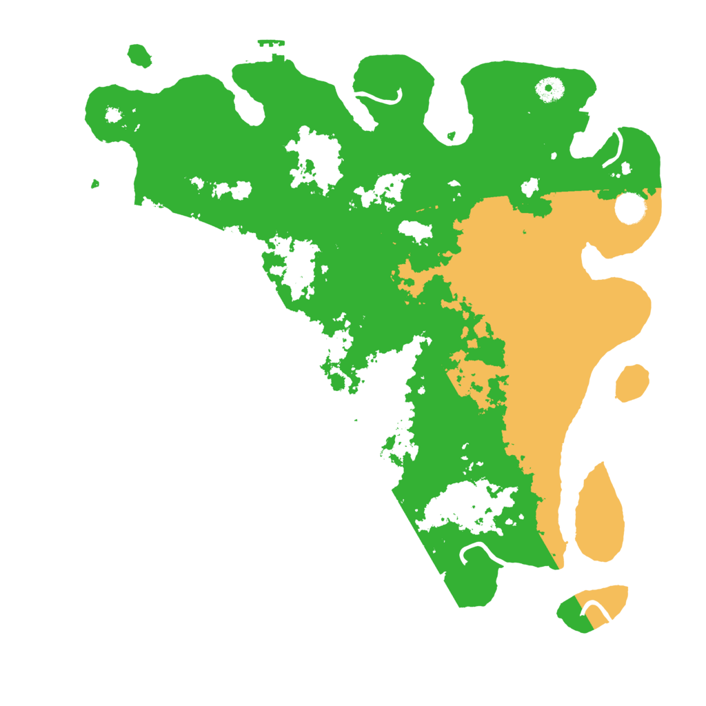 Biome Rust Map: Procedural Map, Size: 4000, Seed: 123543