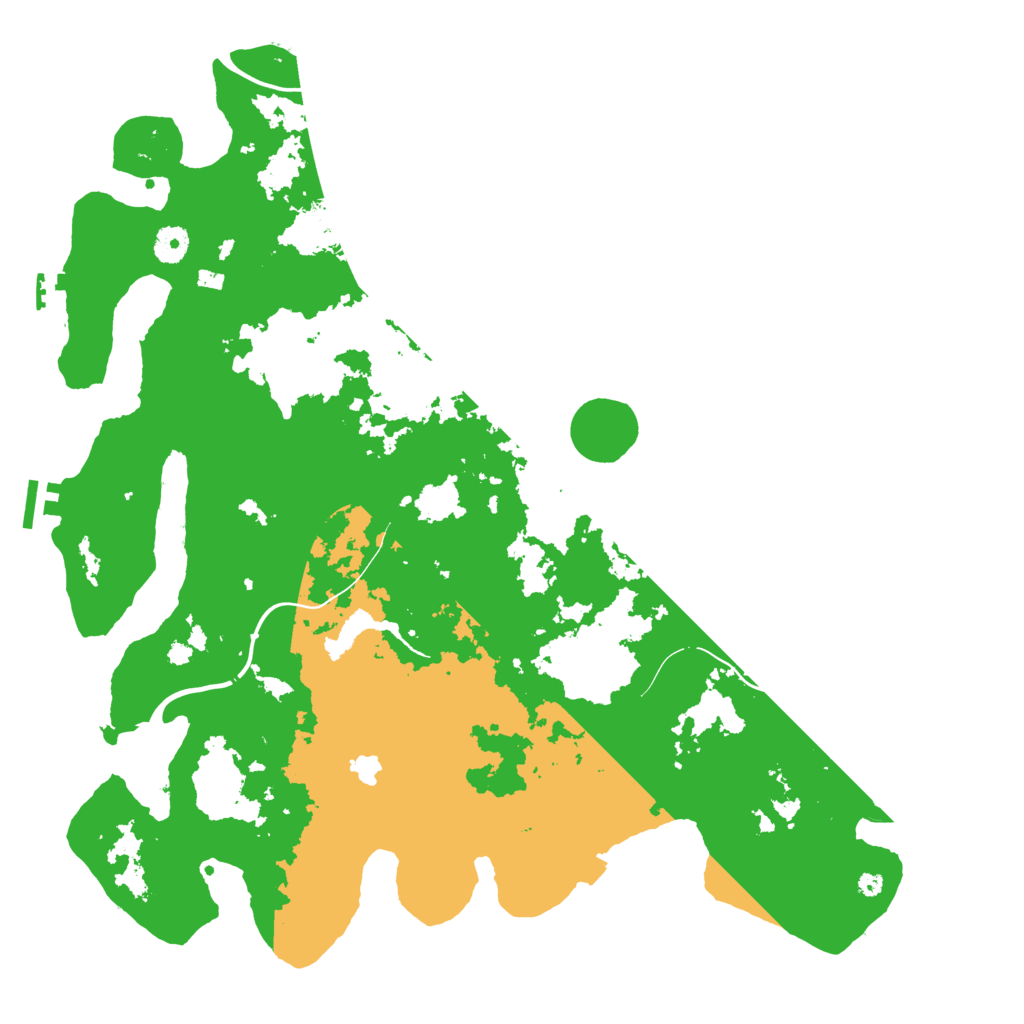 Biome Rust Map: Procedural Map, Size: 4250, Seed: 1301843393