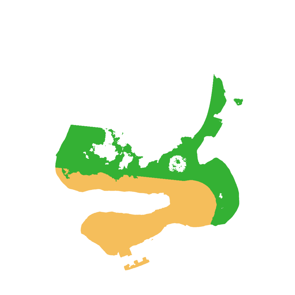 Biome Rust Map: Procedural Map, Size: 1750, Seed: 564