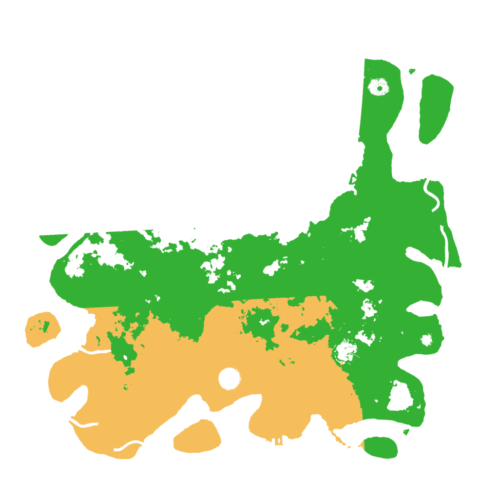 Biome Rust Map: Procedural Map, Size: 4000, Seed: 827350836