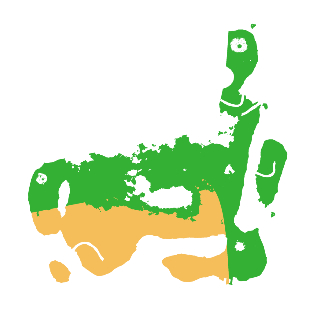 Biome Rust Map: Procedural Map, Size: 3000, Seed: 534