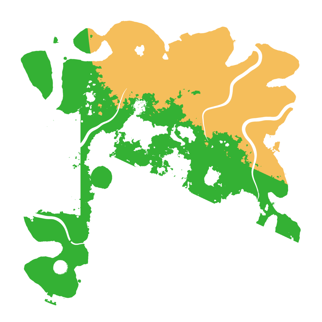 Biome Rust Map: Procedural Map, Size: 4000, Seed: 13032010