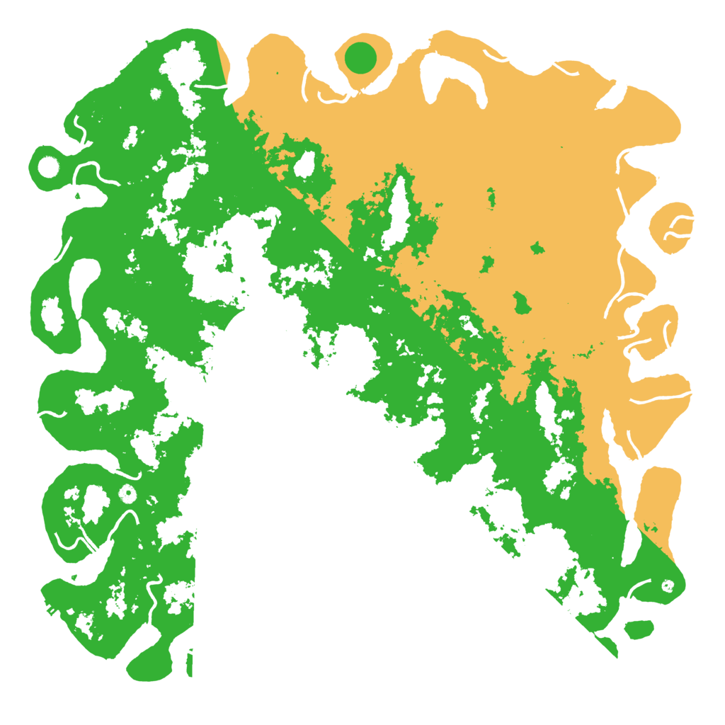 Biome Rust Map: Procedural Map, Size: 6000, Seed: 75062108