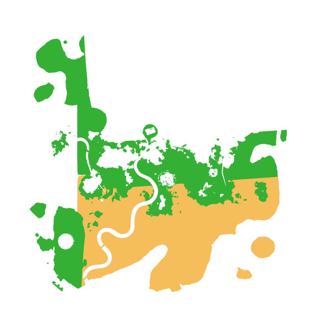 Biome Rust Map: Procedural Map, Size: 3500, Seed: 919194422