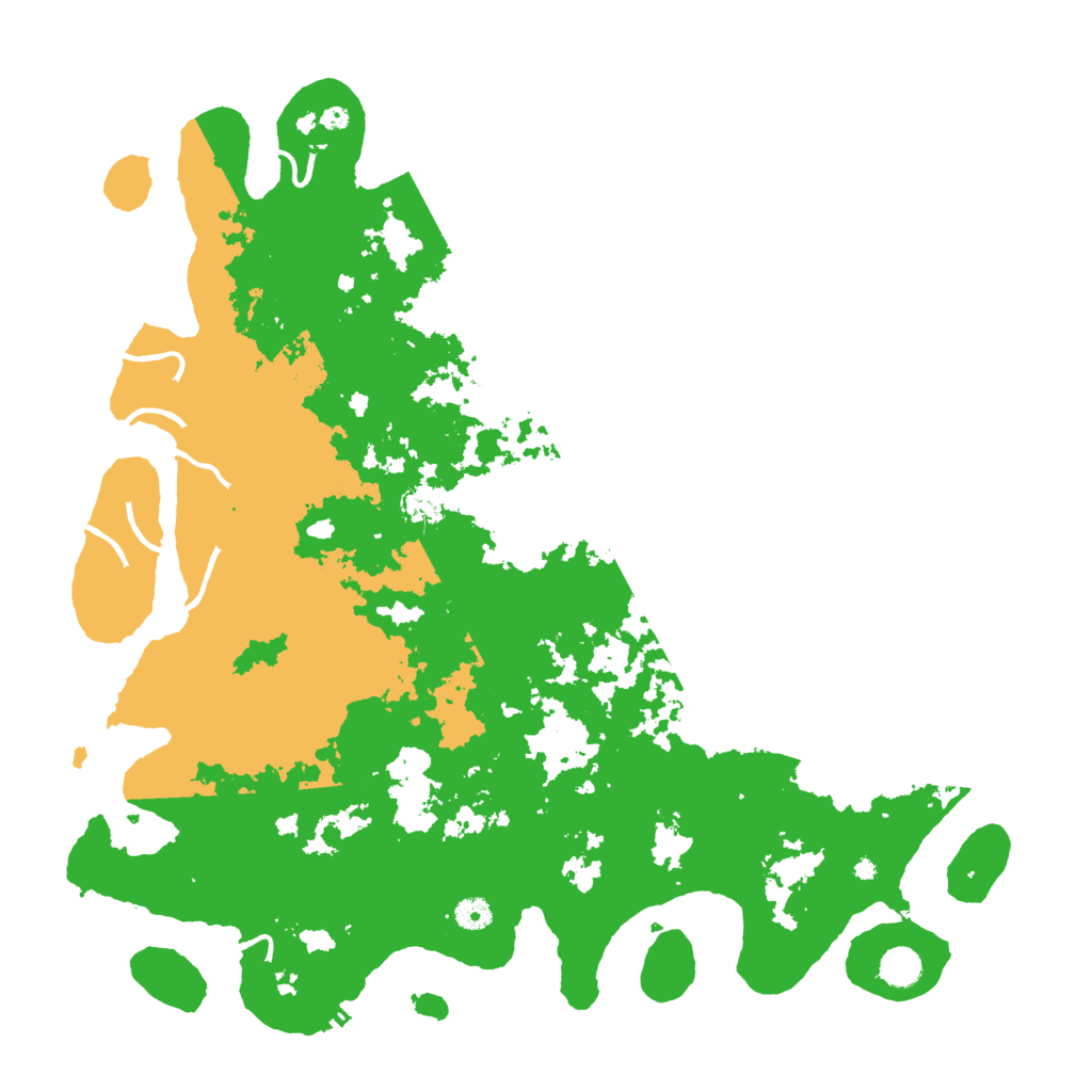 Biome Rust Map: Procedural Map, Size: 4700, Seed: 68548