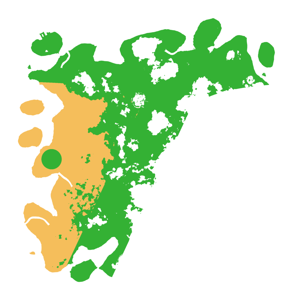 Biome Rust Map: Procedural Map, Size: 4000, Seed: 197680