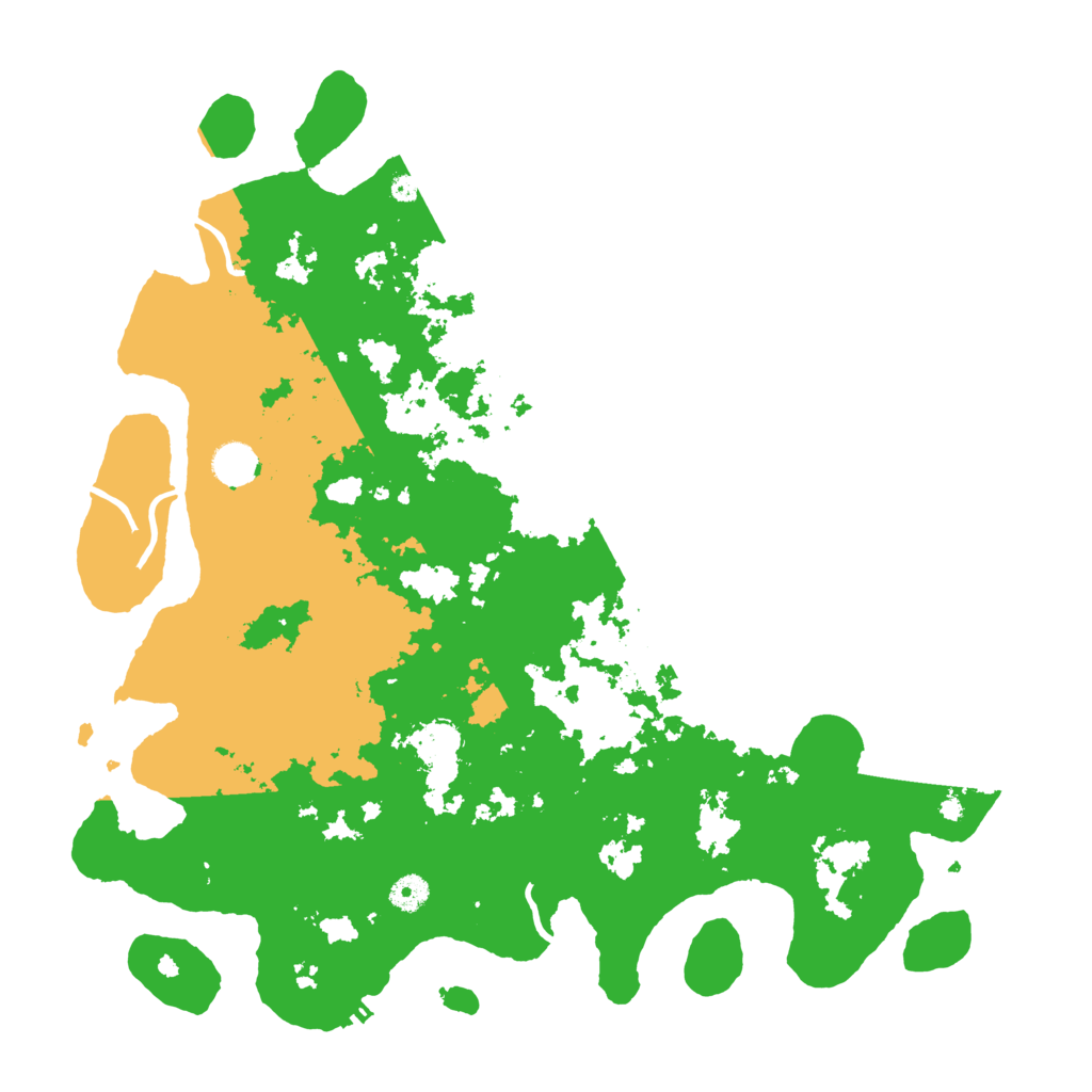Biome Rust Map: Procedural Map, Size: 4400, Seed: 68548