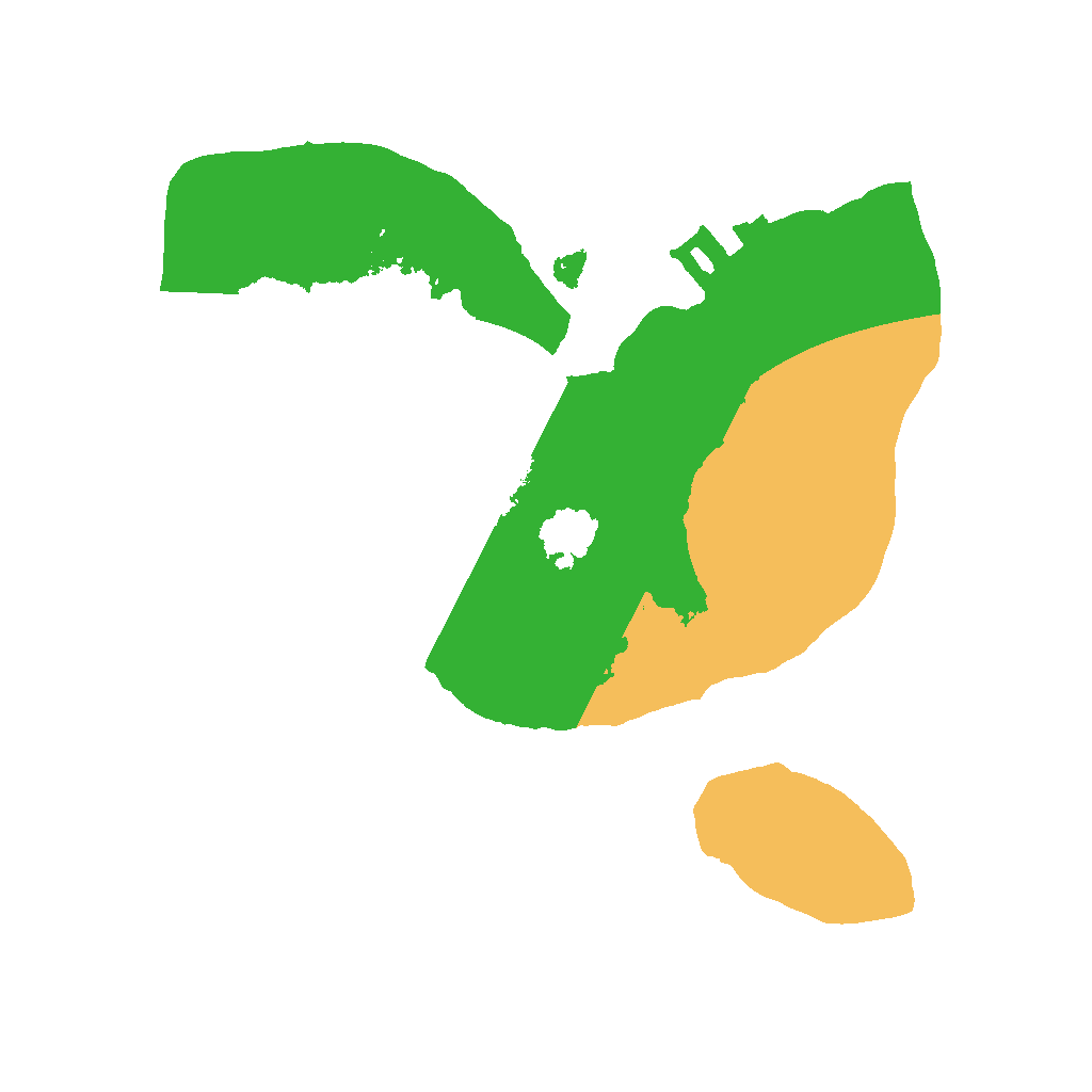 Biome Rust Map: Procedural Map, Size: 1500, Seed: 3298104