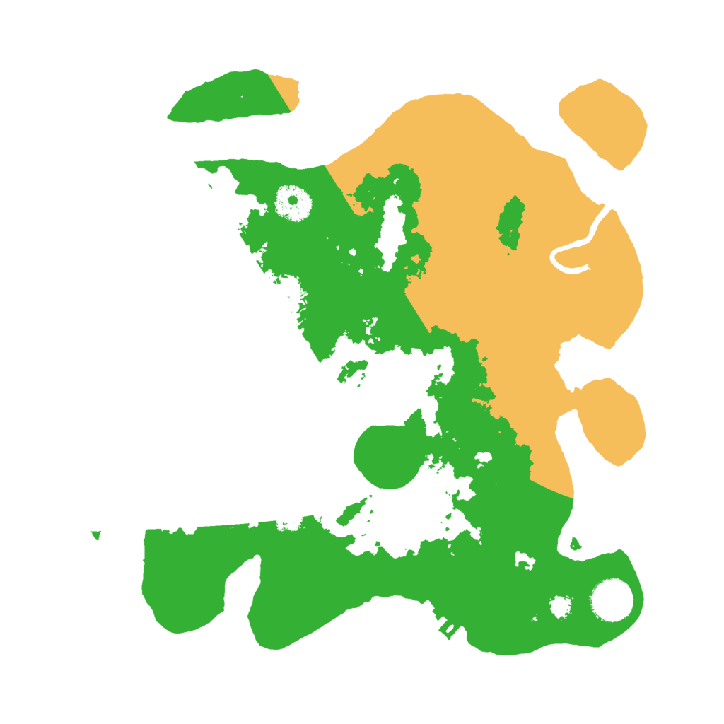 Biome Rust Map: Procedural Map, Size: 3000, Seed: 22924