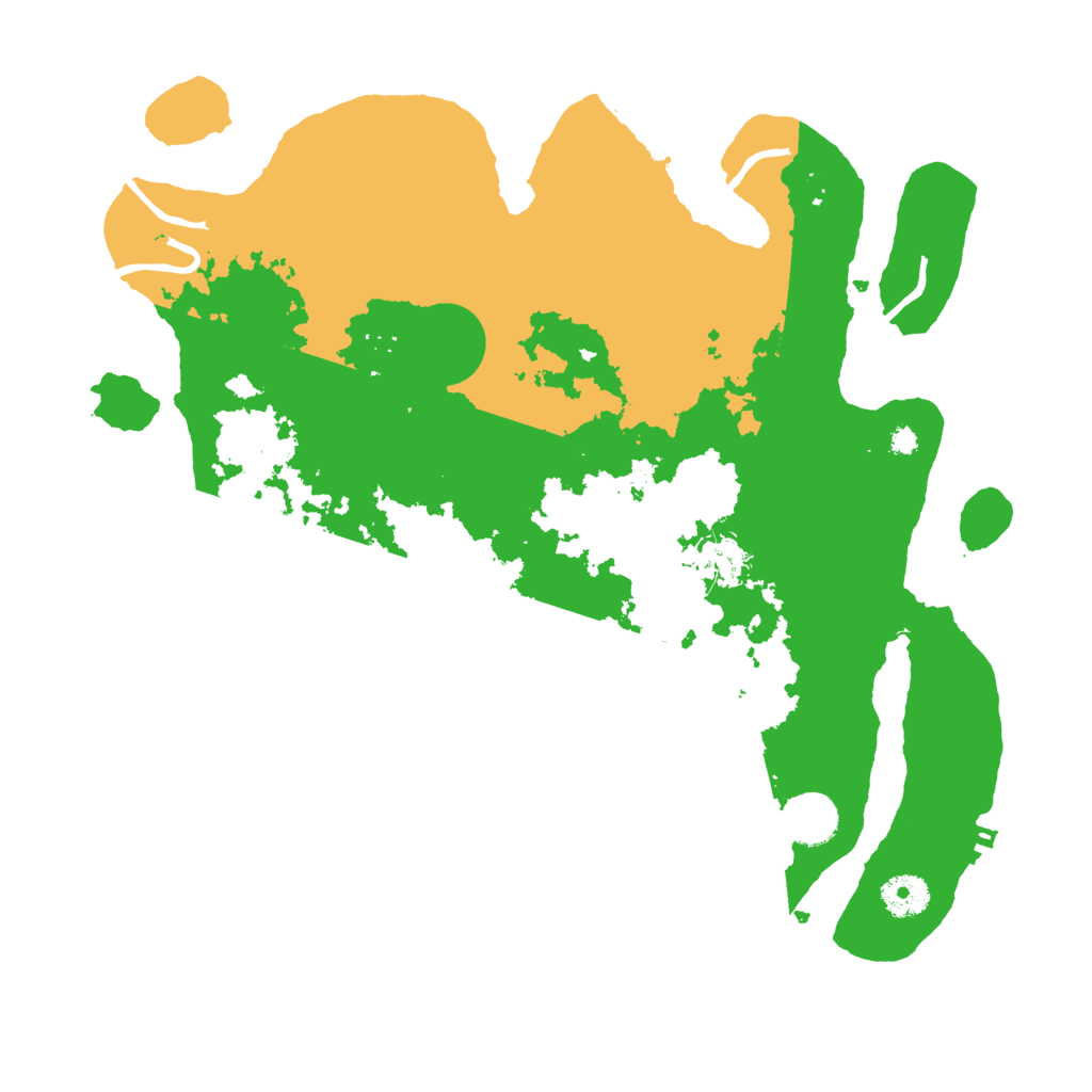 Biome Rust Map: Procedural Map, Size: 3650, Seed: 2228