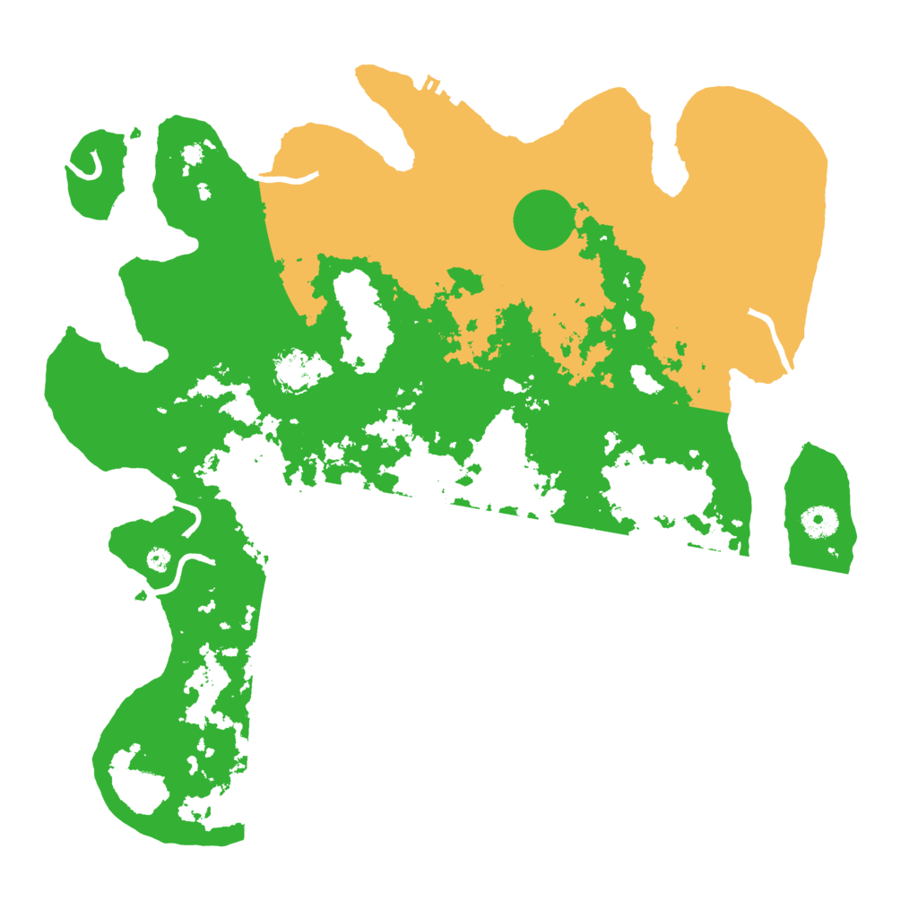 Biome Rust Map: Procedural Map, Size: 4000, Seed: 598565628