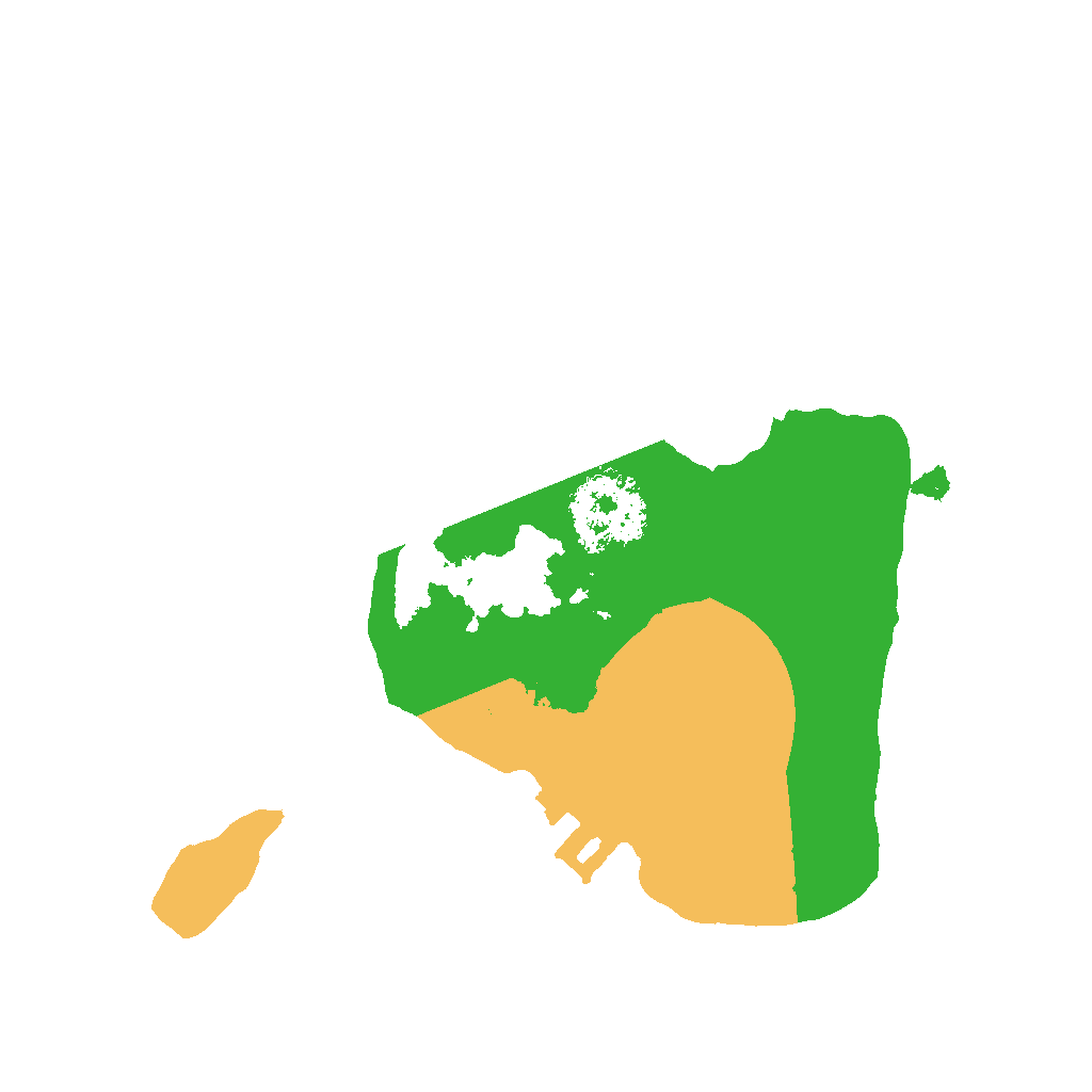 Biome Rust Map: Procedural Map, Size: 1500, Seed: 689000