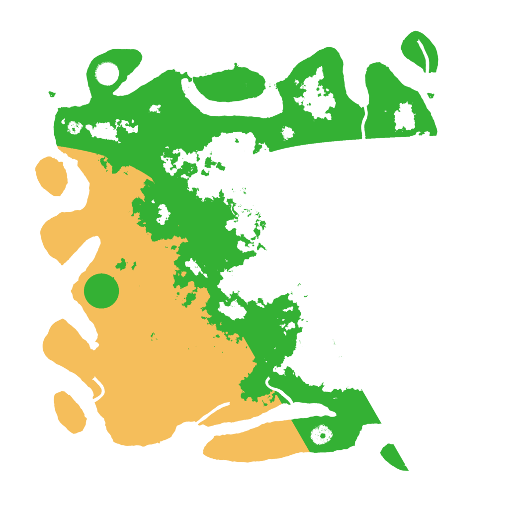 Biome Rust Map: Procedural Map, Size: 3850, Seed: 153008378