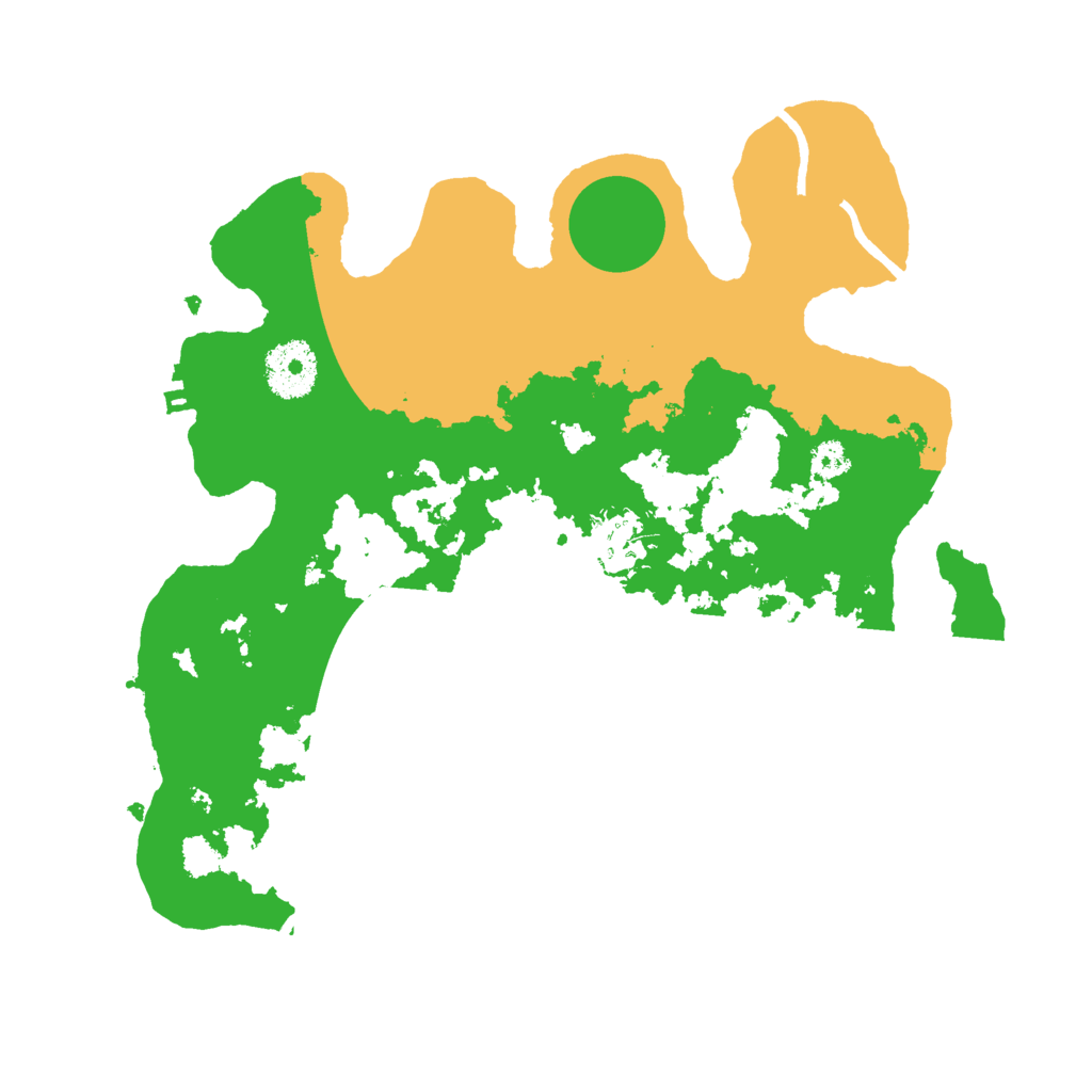 Biome Rust Map: Procedural Map, Size: 3000, Seed: 1946564896