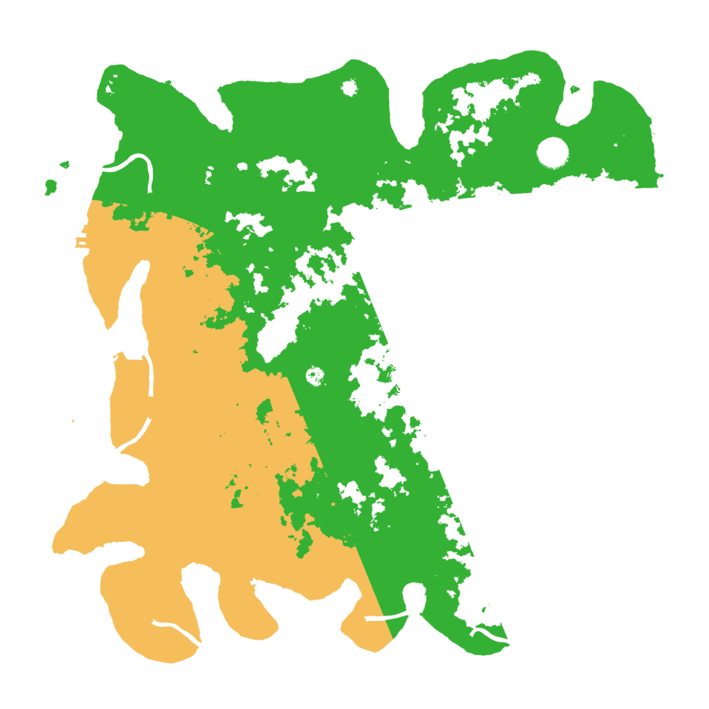Biome Rust Map: Procedural Map, Size: 4000, Seed: 421031349