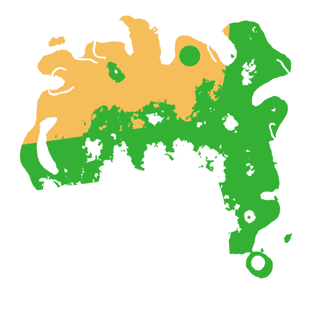 Biome Rust Map: Procedural Map, Size: 4000, Seed: 838555816