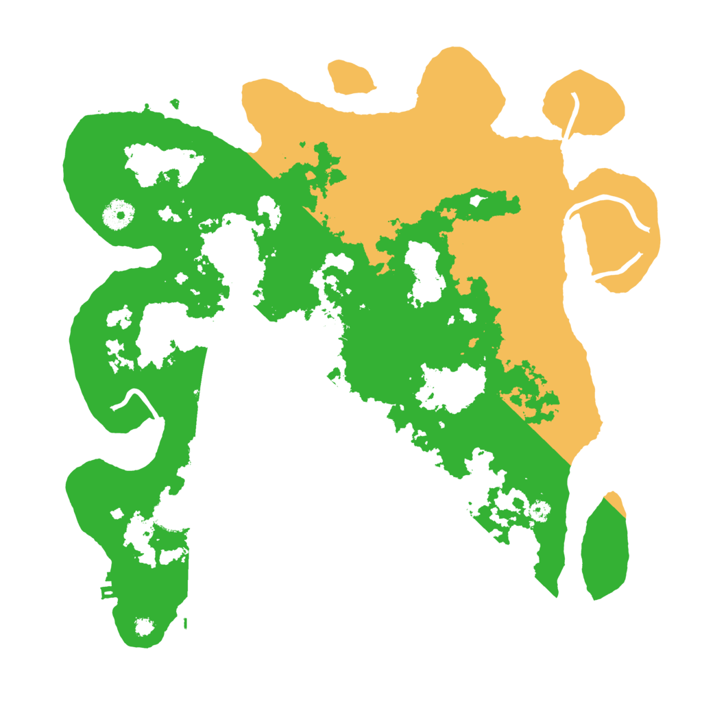 Biome Rust Map: Procedural Map, Size: 3500, Seed: 75062108