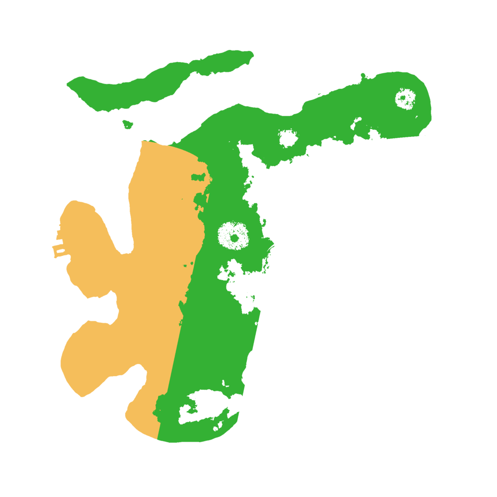 Biome Rust Map: Procedural Map, Size: 2500, Seed: 987