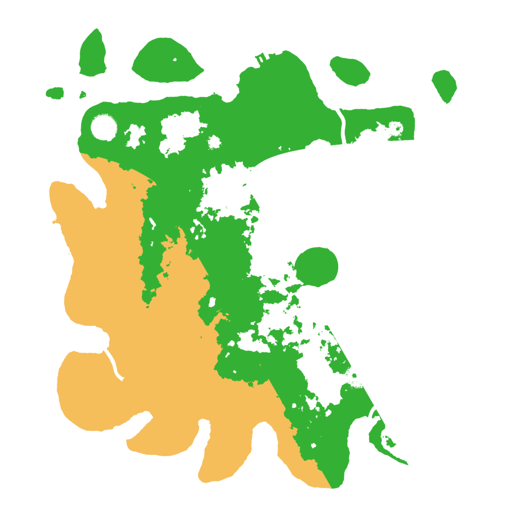 Biome Rust Map: Procedural Map, Size: 3545, Seed: 420