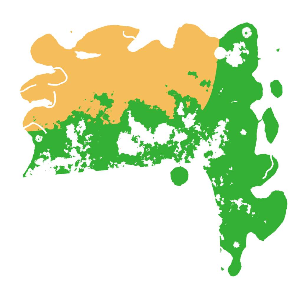 Biome Rust Map: Procedural Map, Size: 4500, Seed: 1860308840