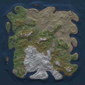 Thumbnail Rust Map: Procedural Map, Size: 4250, Seed: 1379926063, 20 Monuments