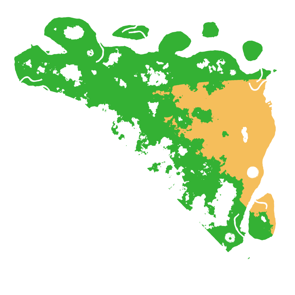 Biome Rust Map: Procedural Map, Size: 4500, Seed: 1513949614