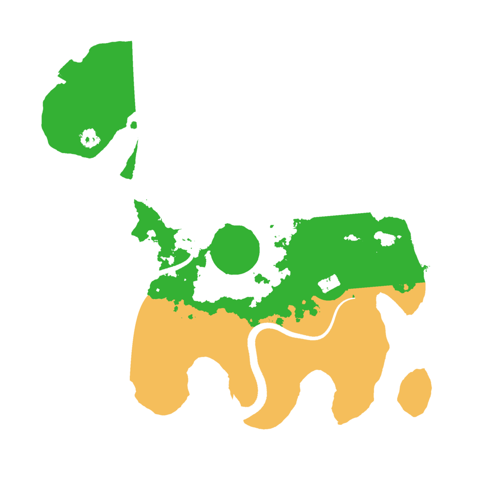 Biome Rust Map: Procedural Map, Size: 2666, Seed: 2795