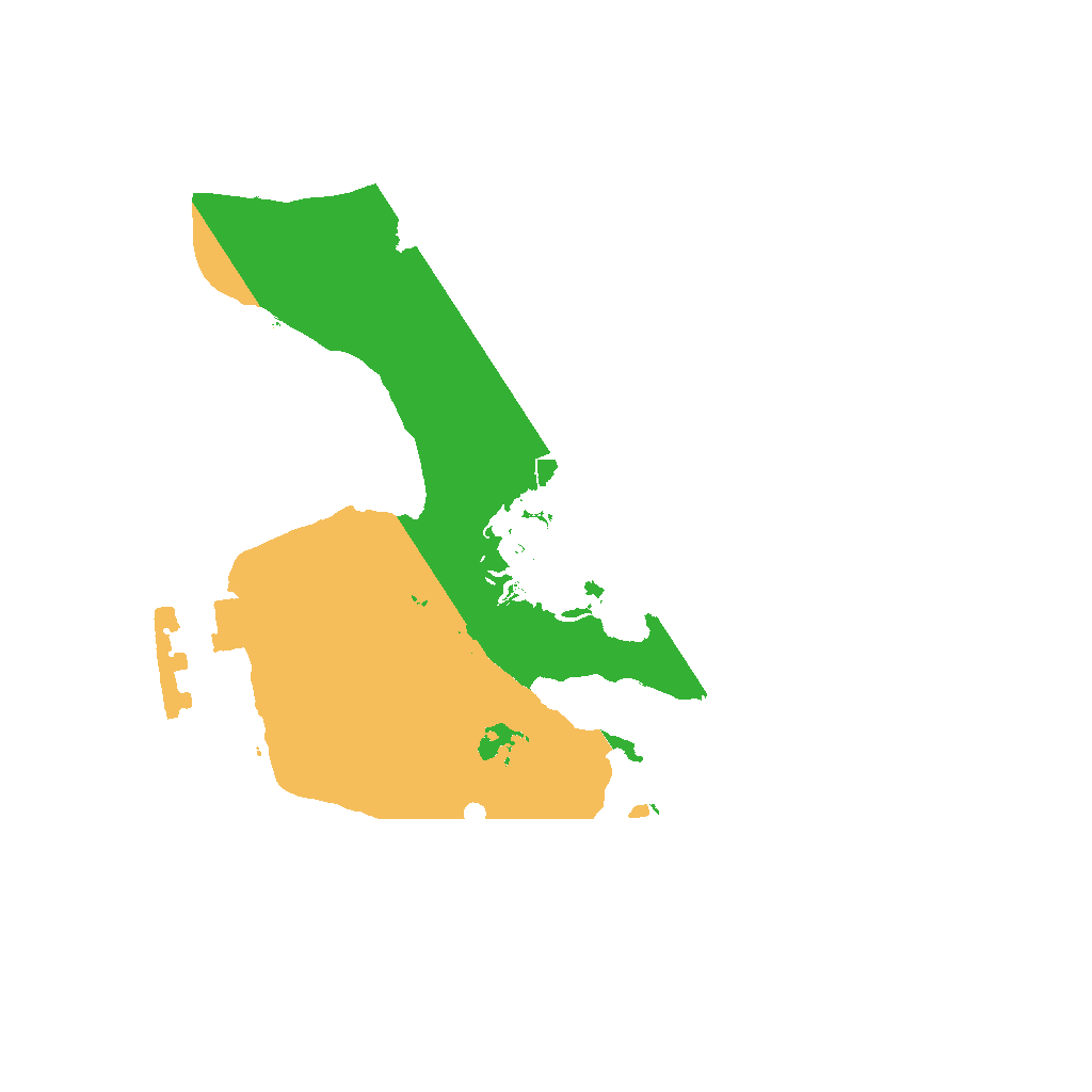 Biome Rust Map: Procedural Map, Size: 1500, Seed: 10961