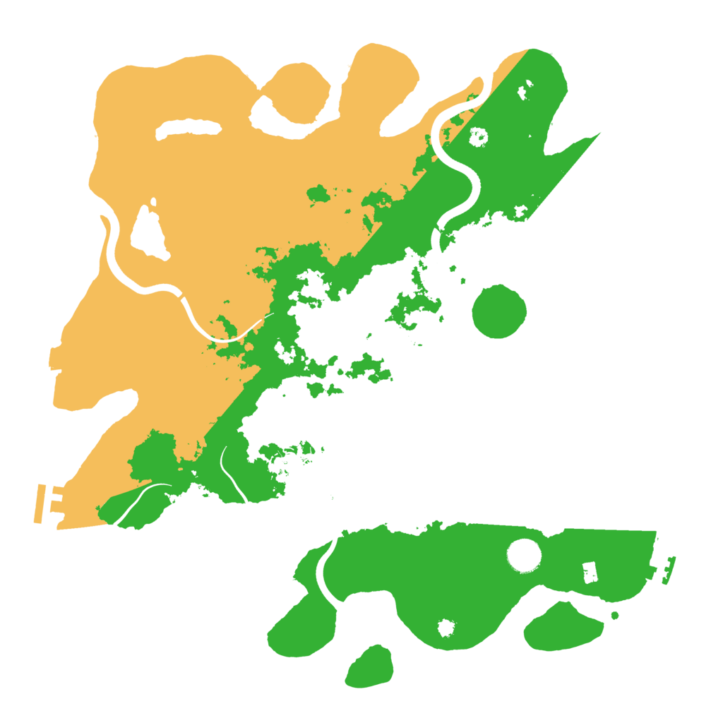 Biome Rust Map: Procedural Map, Size: 3750, Seed: 188572354
