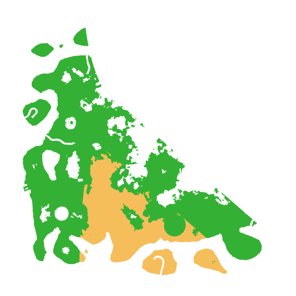 Biome Rust Map: Procedural Map, Size: 3750, Seed: 304045523