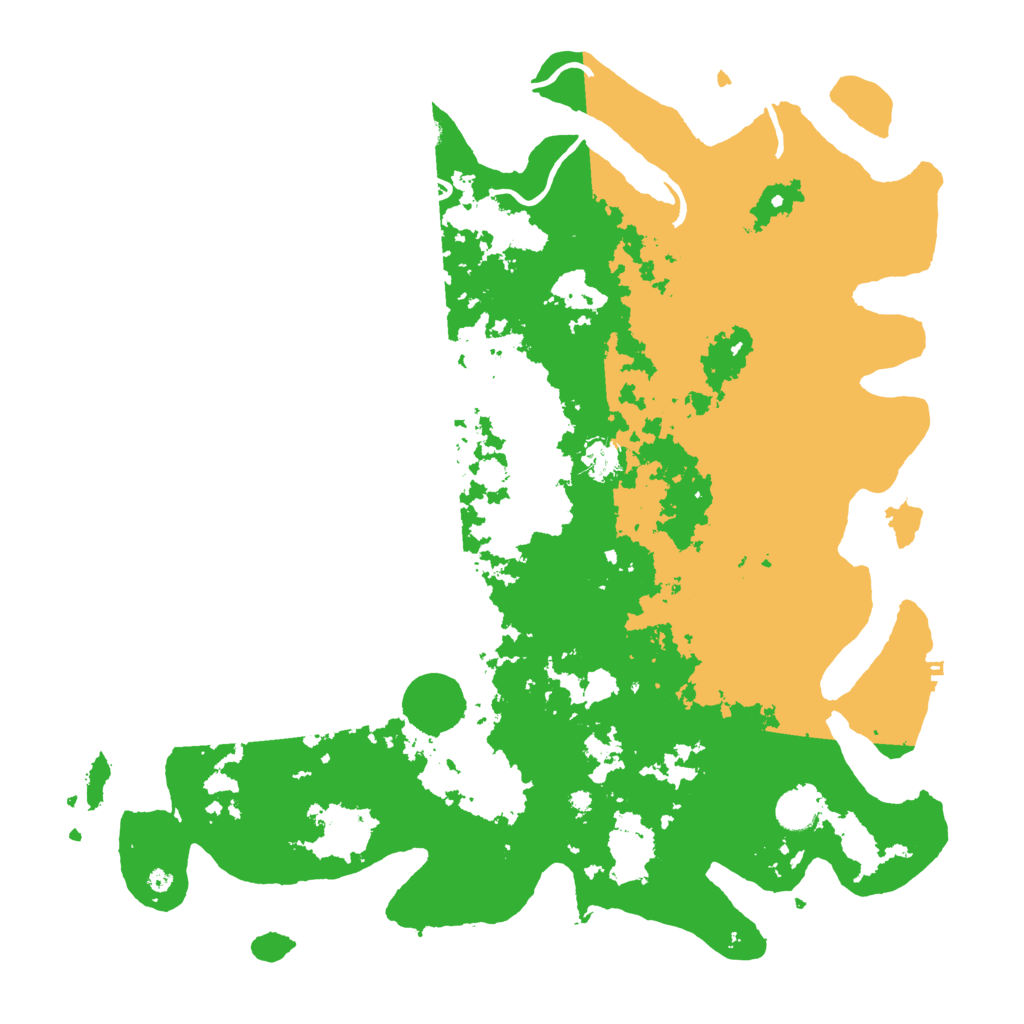 Biome Rust Map: Procedural Map, Size: 4500, Seed: 666119148
