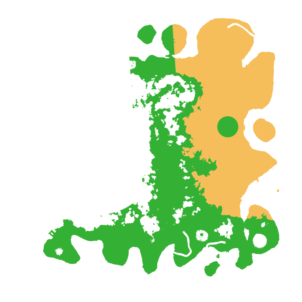 Biome Rust Map: Procedural Map, Size: 3800, Seed: 808042022