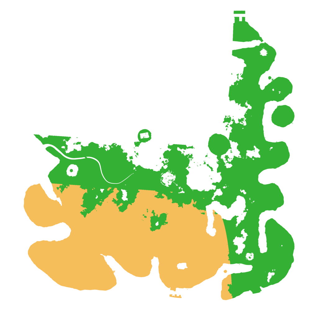 Biome Rust Map: Procedural Map, Size: 4000, Seed: 471748586