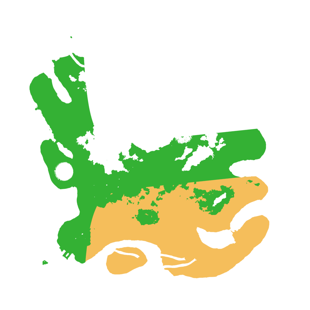 Biome Rust Map: Procedural Map, Size: 3000, Seed: 11710
