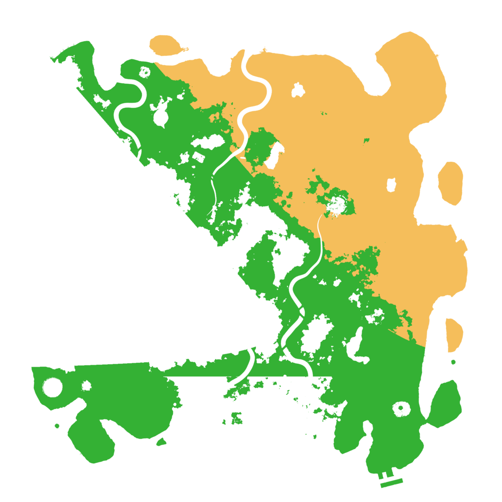 Biome Rust Map: Procedural Map, Size: 4500, Seed: 1559513154