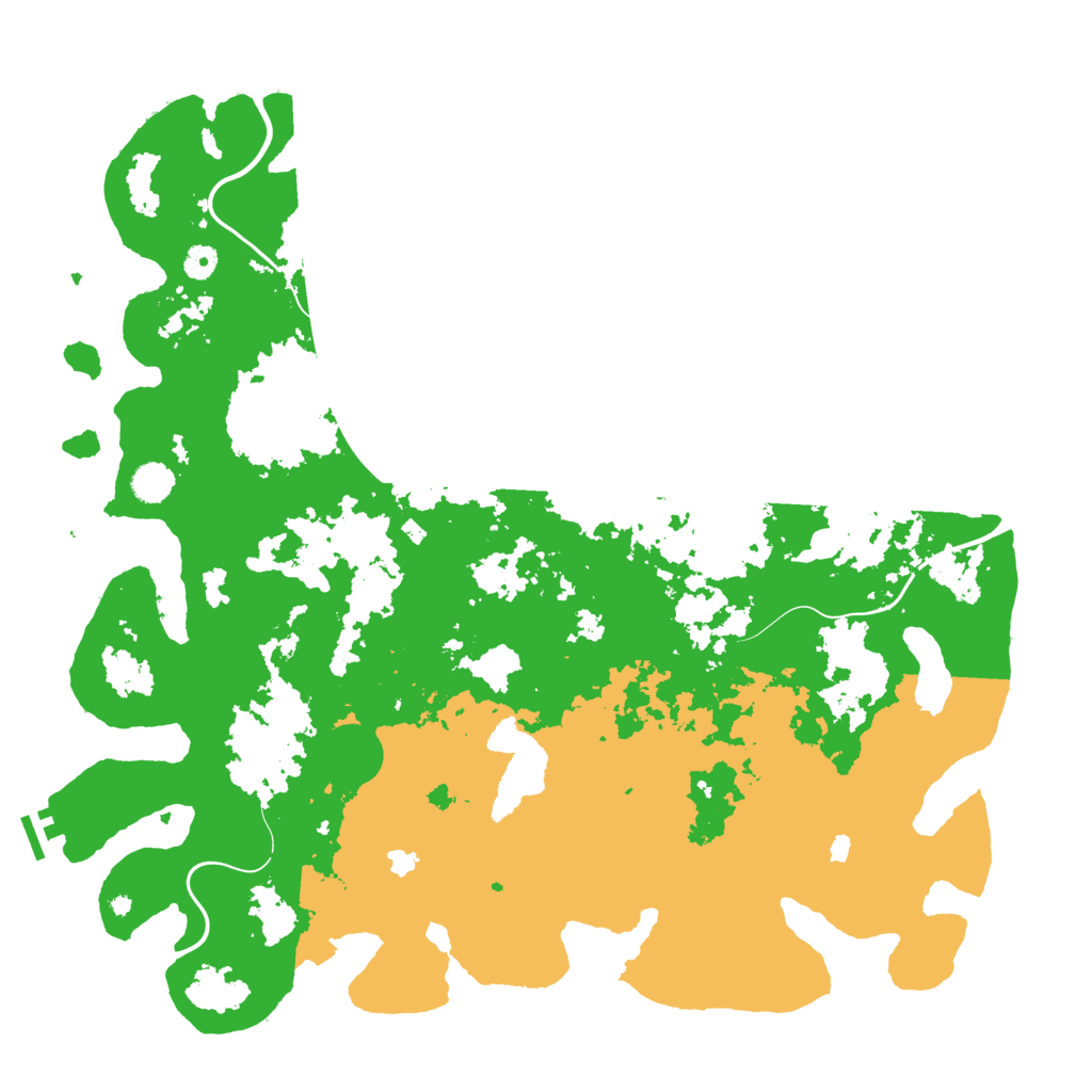 Biome Rust Map: Procedural Map, Size: 4800, Seed: 1511249676