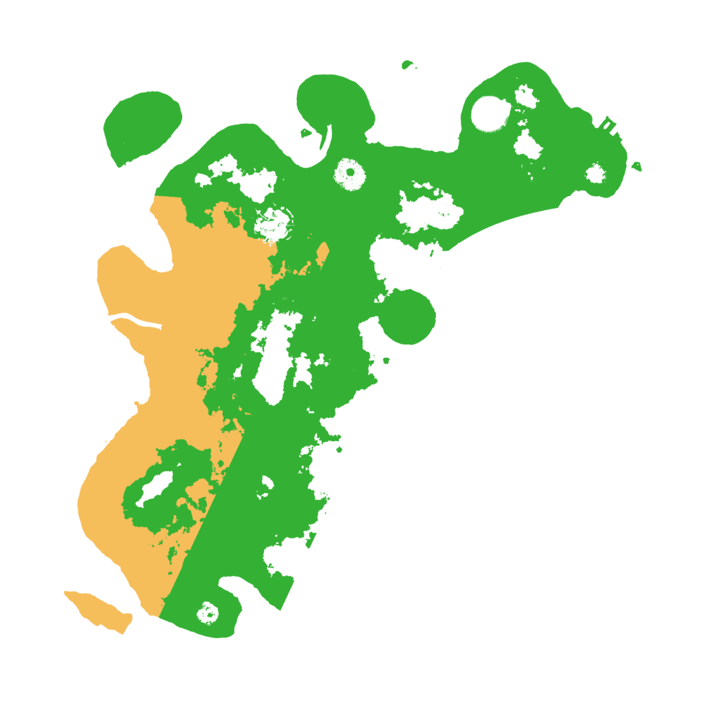 Biome Rust Map: Procedural Map, Size: 3500, Seed: 1320333808