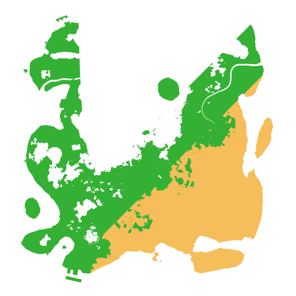 Biome Rust Map: Procedural Map, Size: 3750, Seed: 380577559