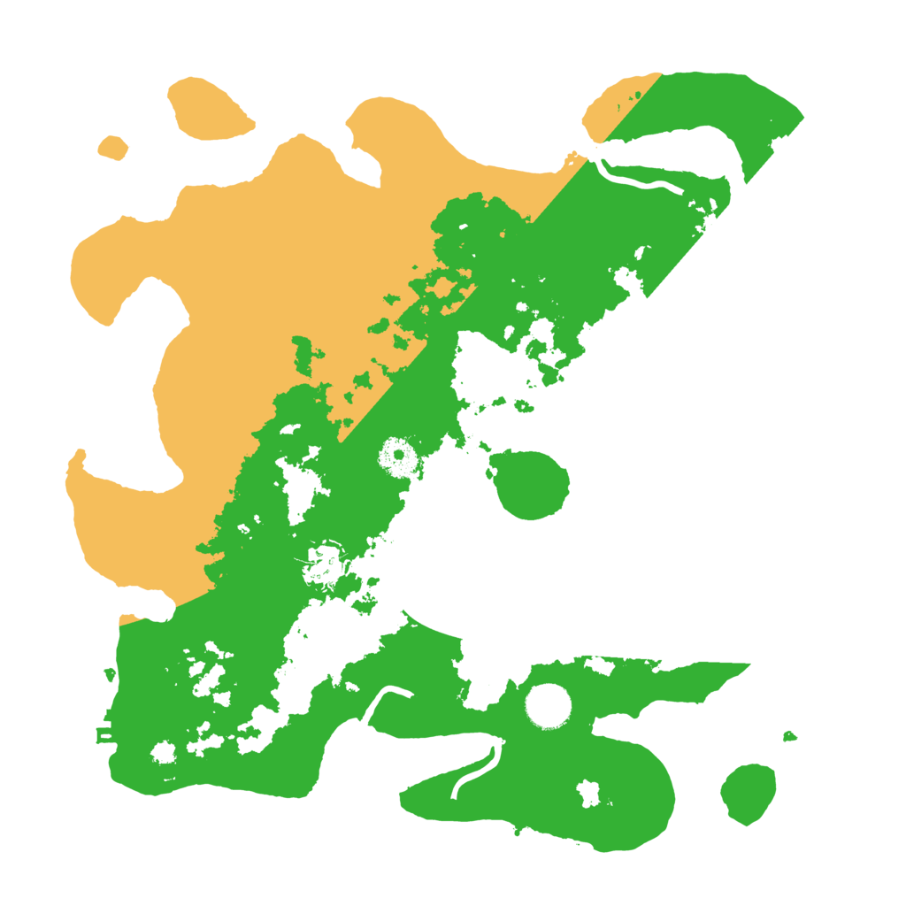 Biome Rust Map: Procedural Map, Size: 3500, Seed: 472282974