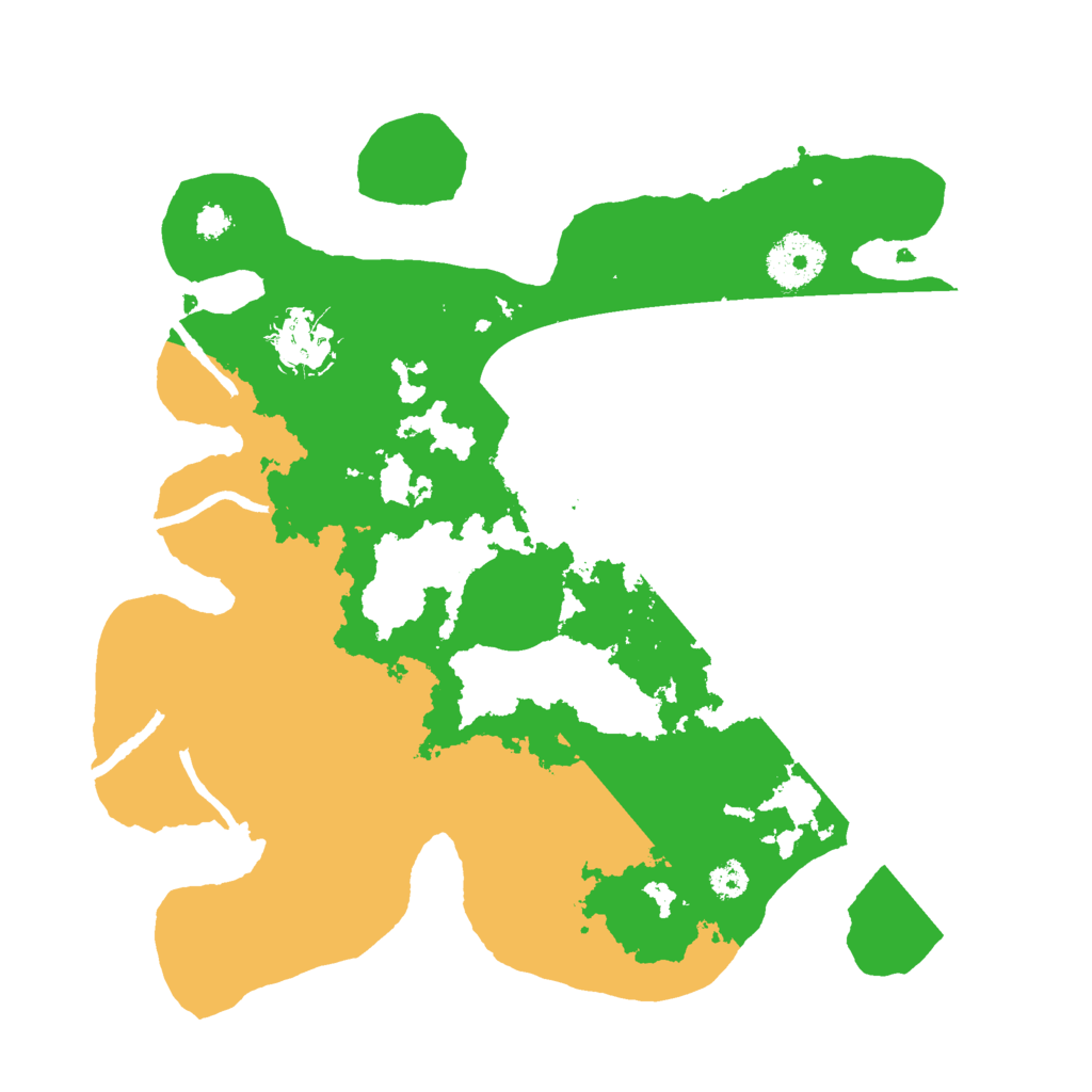 Biome Rust Map: Procedural Map, Size: 3000, Seed: 256489166