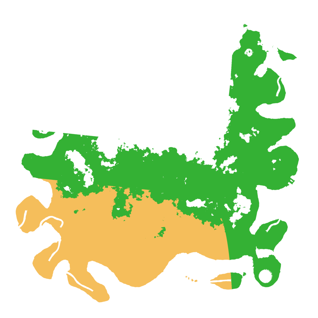 Biome Rust Map: Procedural Map, Size: 4250, Seed: 495351761