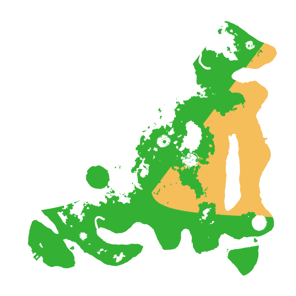 Biome Rust Map: Procedural Map, Size: 3500, Seed: 11323569