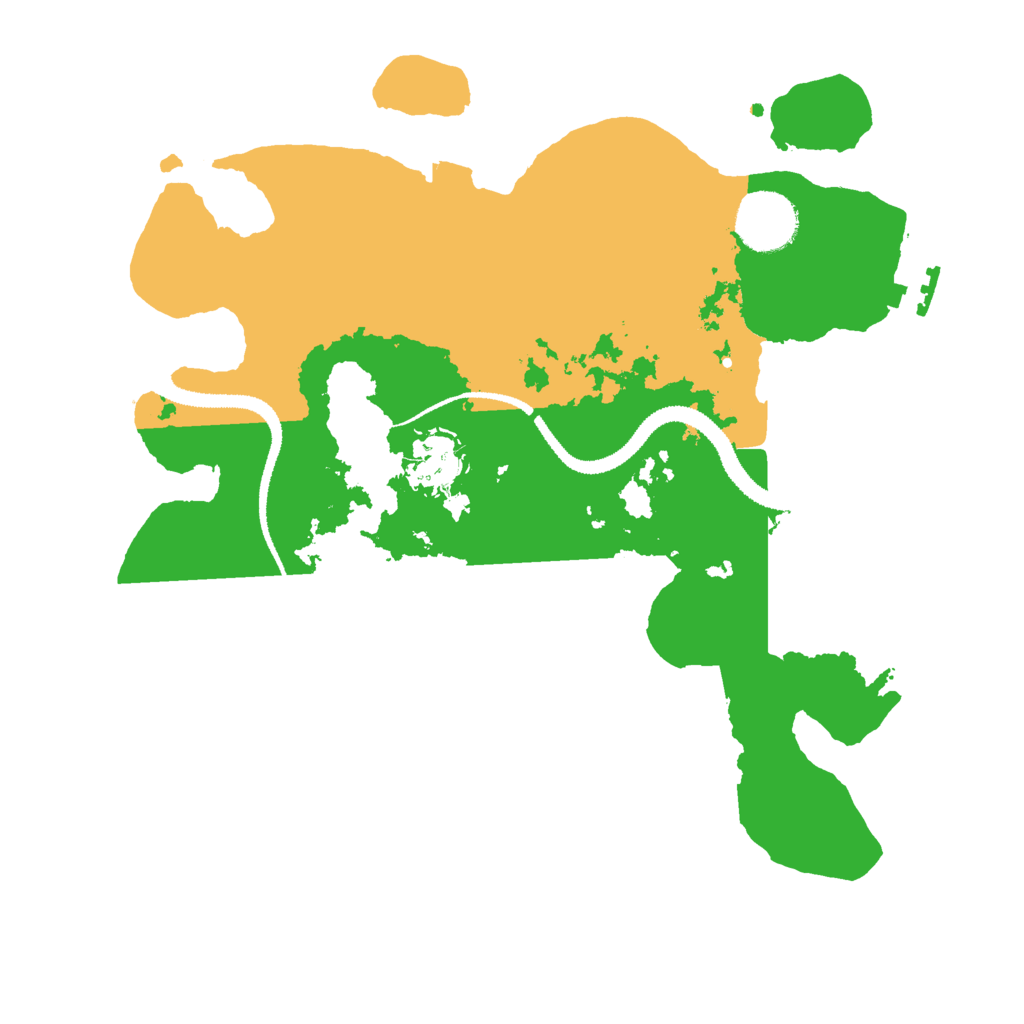 Biome Rust Map: Procedural Map, Size: 3000, Seed: 741969551