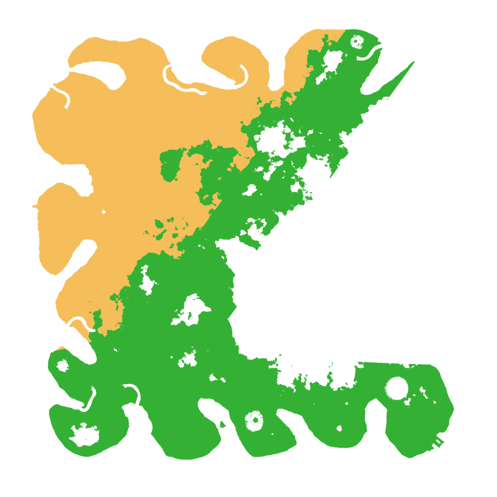 Biome Rust Map: Procedural Map, Size: 3850, Seed: 580061298