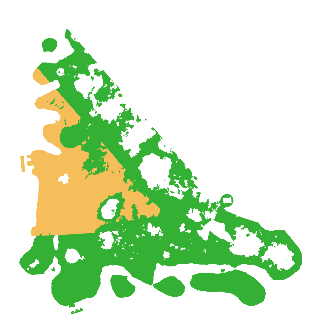 Biome Rust Map: Procedural Map, Size: 4000, Seed: 193033