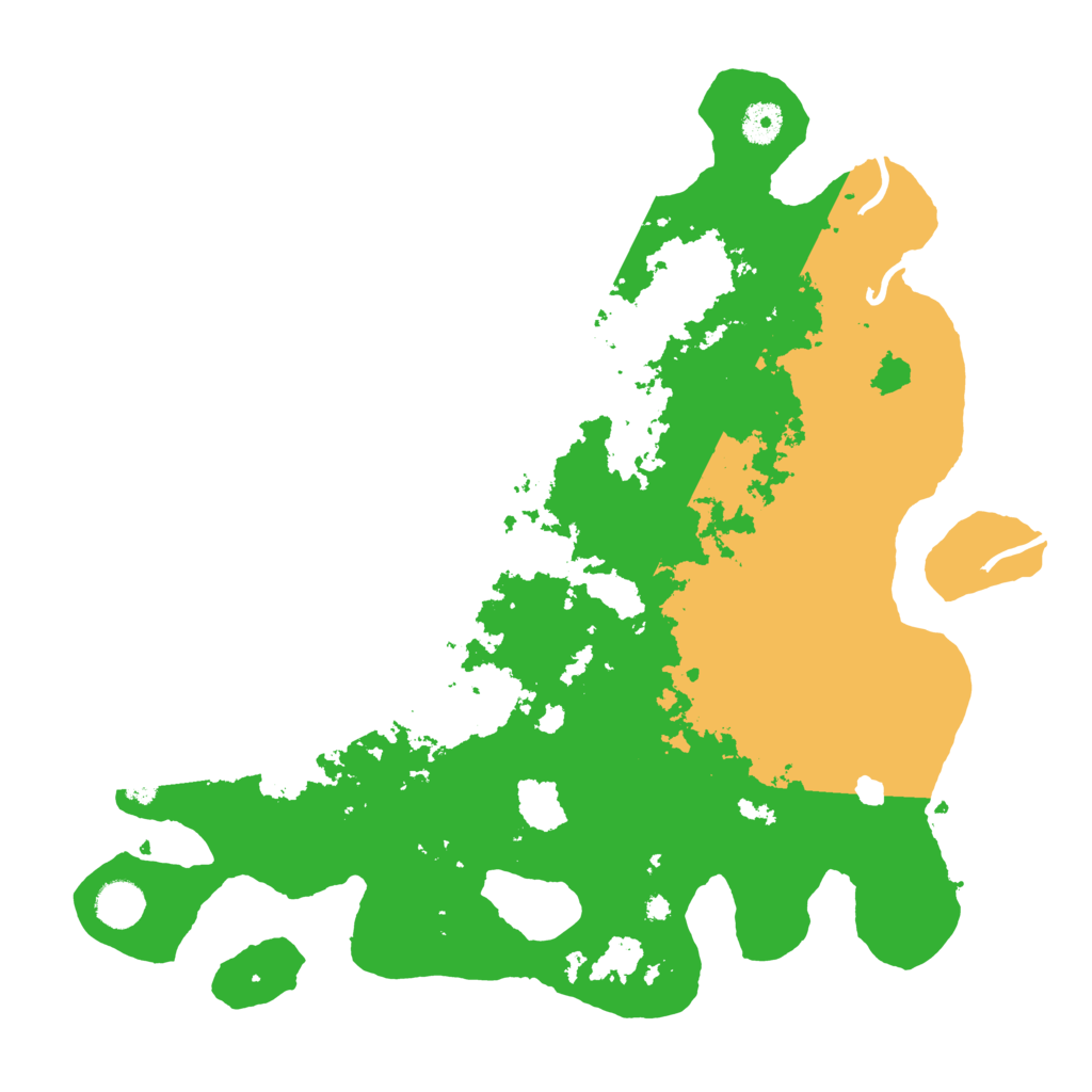 Biome Rust Map: Procedural Map, Size: 4000, Seed: 1791918076