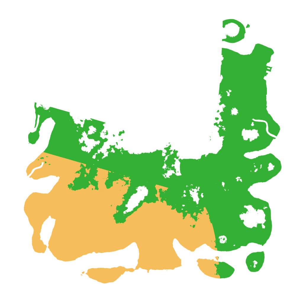 Biome Rust Map: Procedural Map, Size: 3850, Seed: 1221576558