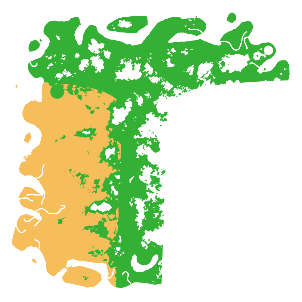Biome Rust Map: Procedural Map, Size: 5800, Seed: 97000164