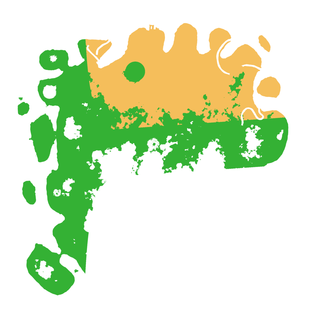 Biome Rust Map: Procedural Map, Size: 4250, Seed: 2208995