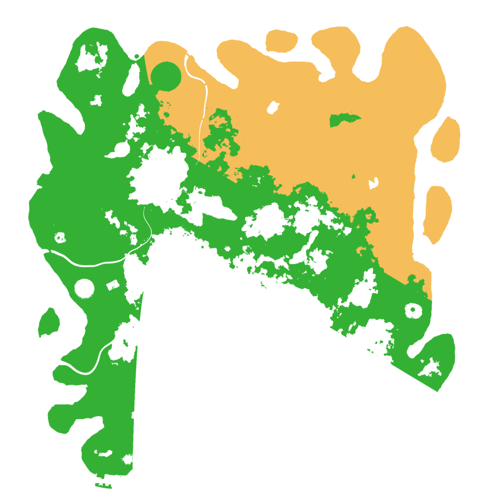 Biome Rust Map: Procedural Map, Size: 4500, Seed: 978869754